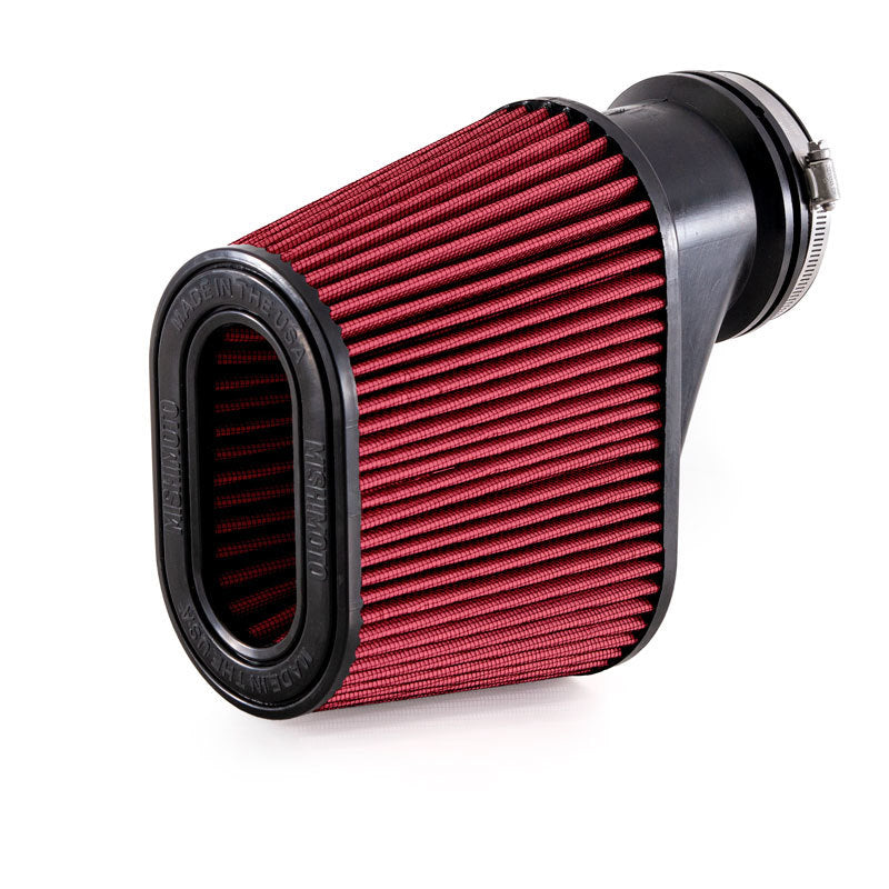 MMAF-38672S Mishimoto Performance Air Filter - 3.86in Inlet / 7.2in Length w/ Inlet Stack