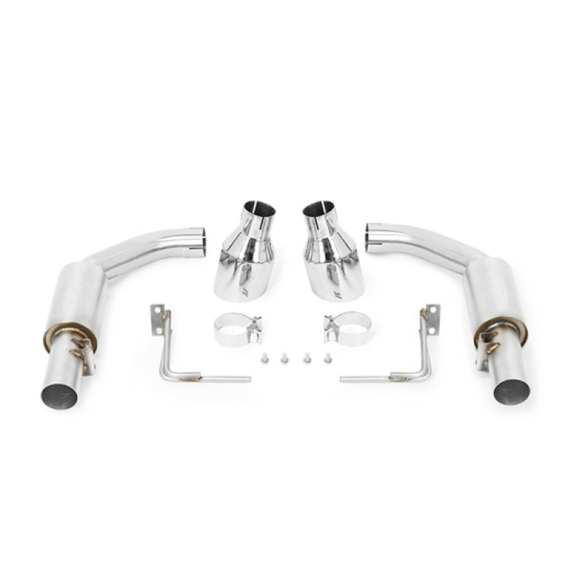 MMEXH-MUS8-15APP Mishimoto 2015+ Ford Mustang Axleback Exhaust Pro w/ Polished Tips